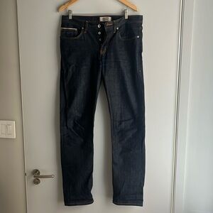 NAKED & FAMOUS weird guy stretch selvedge , 31x34